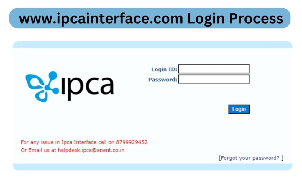 www.ipcainterface.com Login